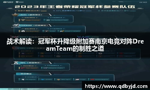 战术解读：冠军杯升降级附加赛南京电竞对阵DreamTeam的制胜之道